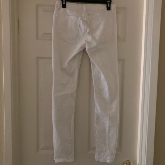 White Ripped Jeans - Picture 4 of 5